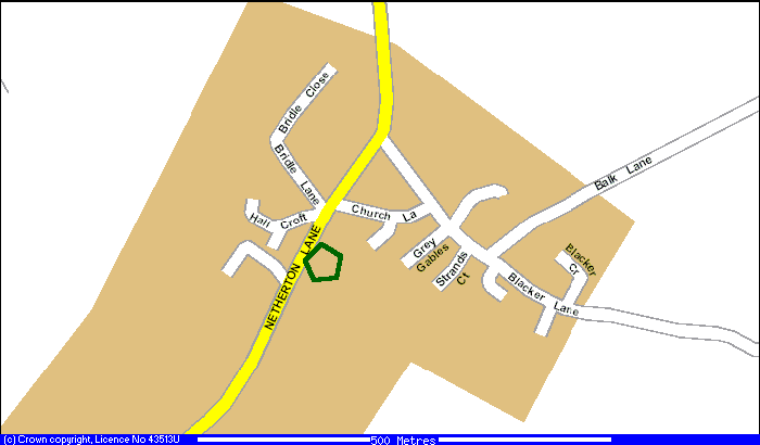 Map of Netherton Junior and Infants School