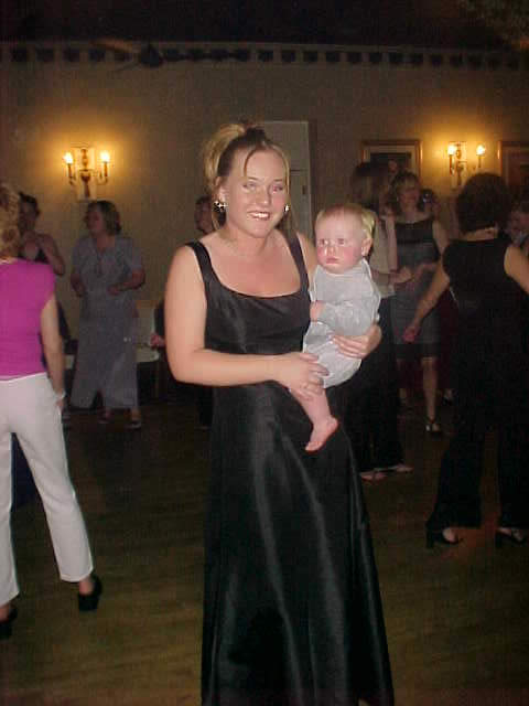 Left holding the baby!
