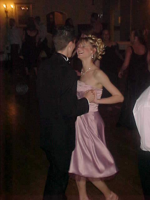 Youre so lucky to dance with me!